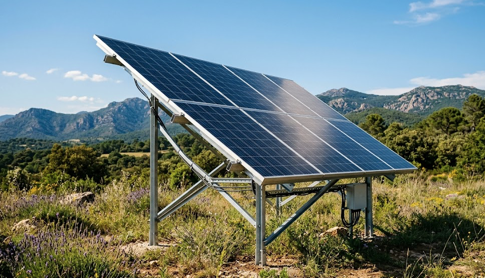 Panneaux solaires premium installés sur une toiture